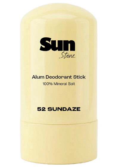 Sun Stone Alum Crystal Roll-on | Turmeric