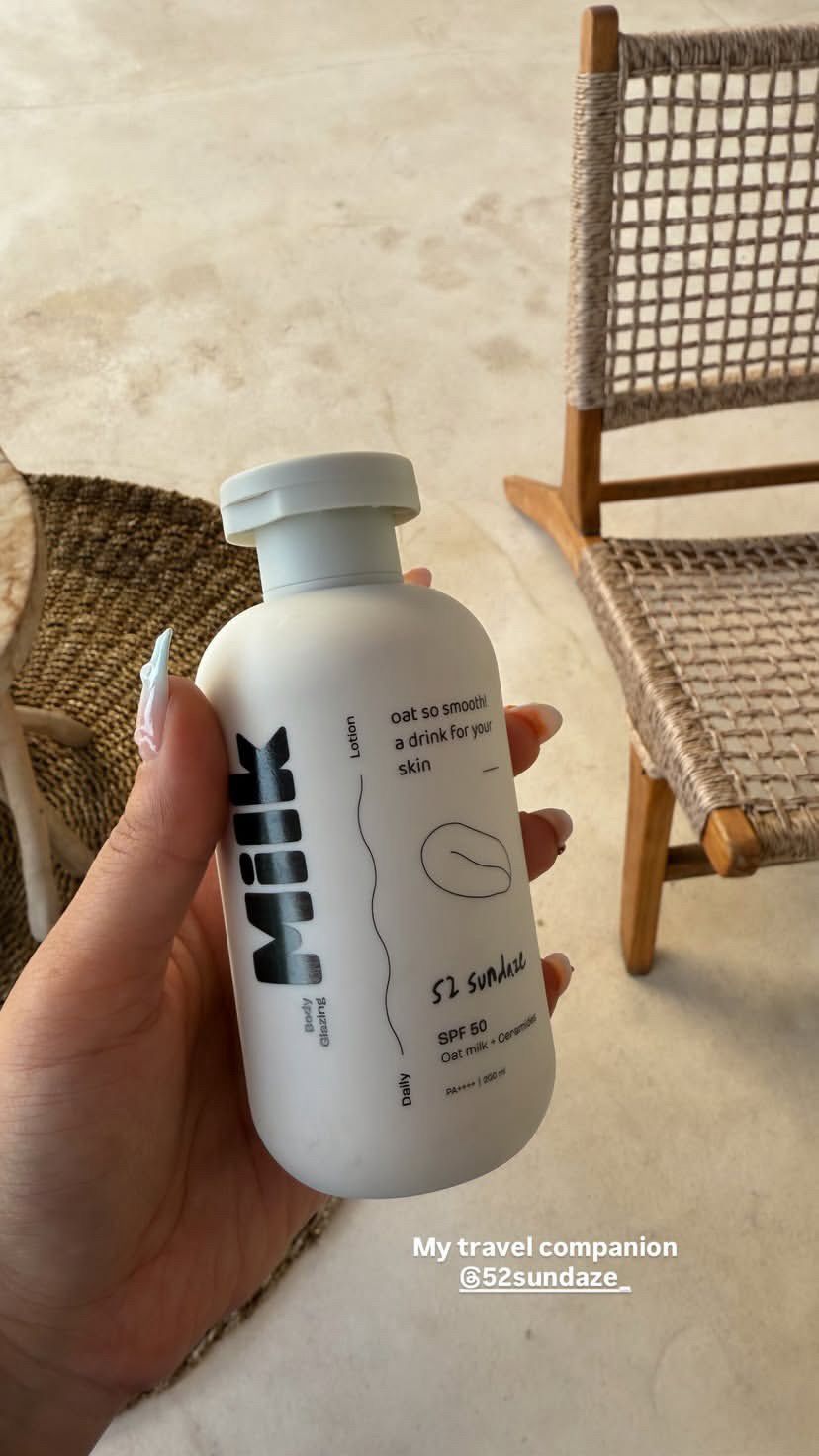 52 Sundaze Body Milk SPF 50: The Daily Body Care Upgrade Your Skin Actually Needs