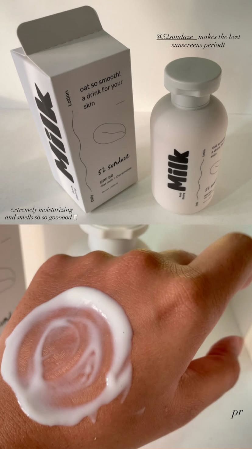 Meet Your New Everyday Essential: 52 Sundaze Body Milk SPF 50
