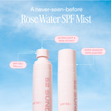 SPF 50 Rose Water Sun Mist - Duo Pack