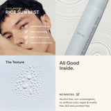 SPF 50 Rice Water Sun Mist