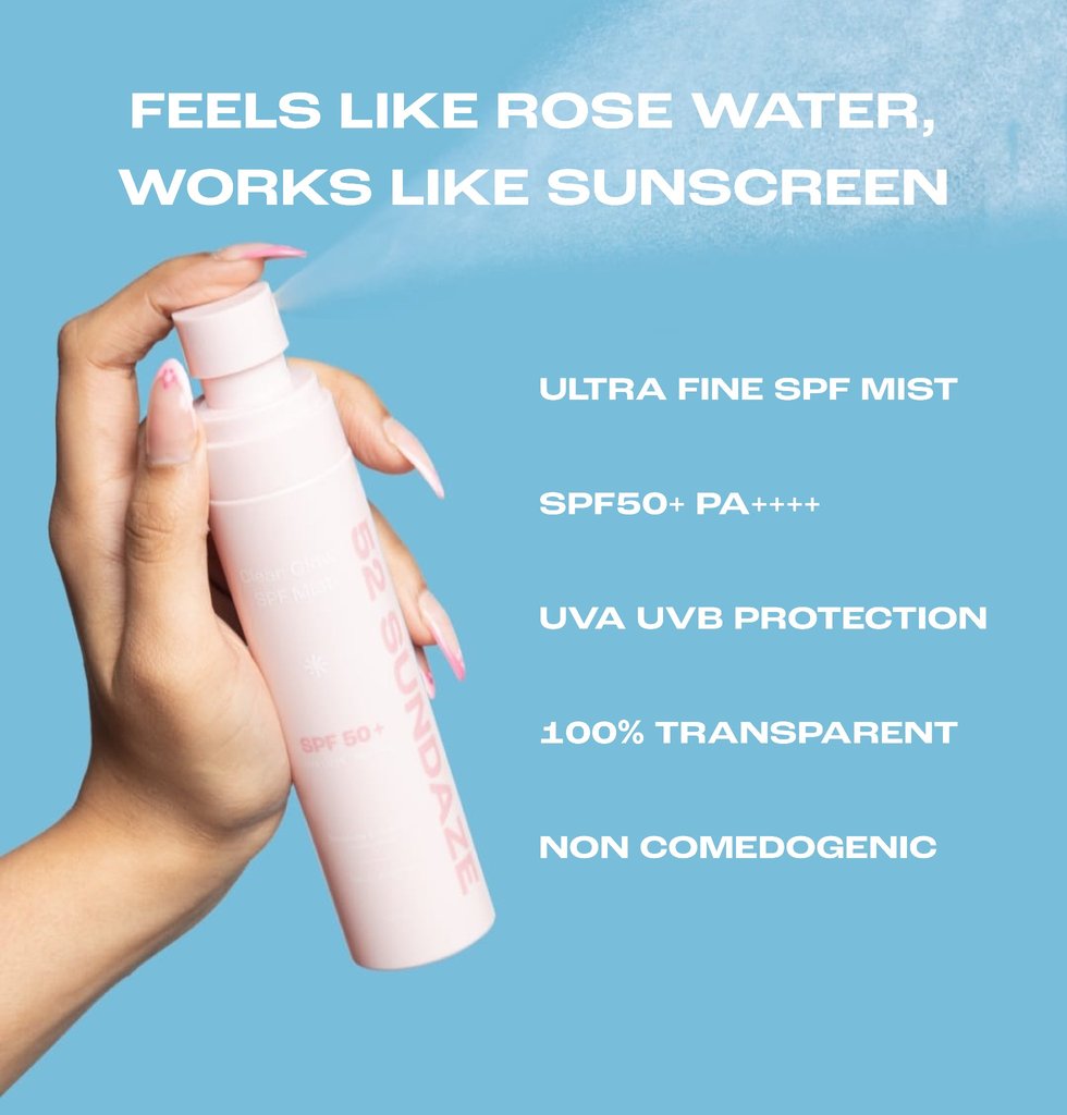 SPF 50 Rose Water Sun Mist - 52 Sundaze