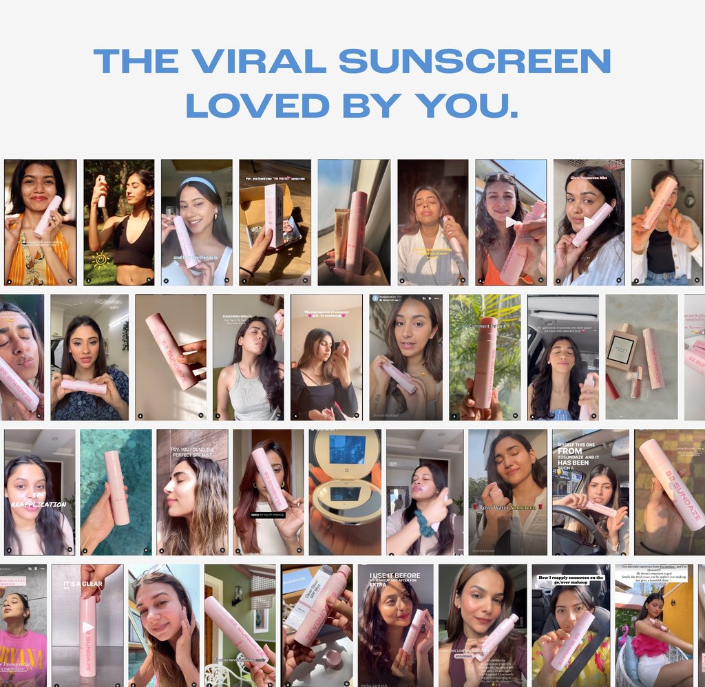 SPF 50 Rose Water Sun Mist - 52 Sundaze